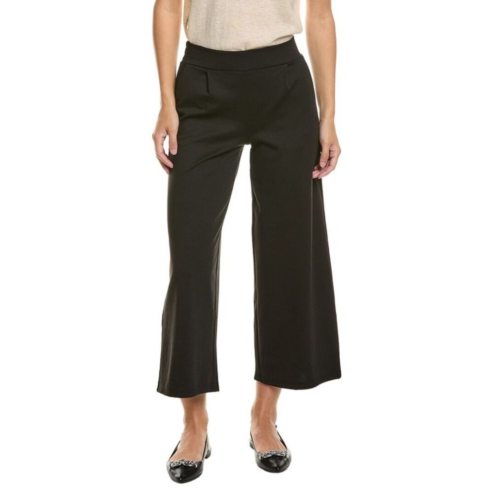 Ichi Womens  Ihkate Sus Wide Leg Pant, Black
